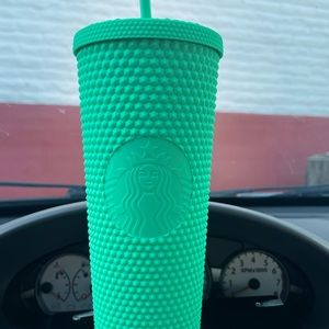 ❌SOLD❌Starbucks Mexico/Caribbean Exclusive Green Studded Cup - Cosmo